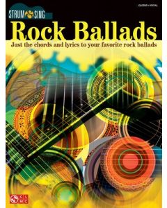 ROCK BALLADS STRUM AND SING CHORDS LYRICS GTR