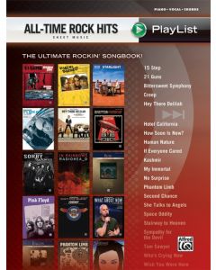 All Time Rock Hits Sheet Music Playlist PVG