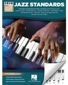 JAZZ STANDARDS SUPER EASY SONGBOOK