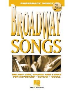 BROADWAY SONGS PAPERBACK SONGS 2ND EDITION