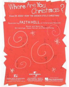 Where Are You Christmas? S/S PVG