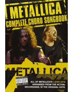 Metallica Complete Chord Songbook The Later Years