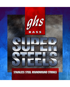 GHS 6L STB Super Steels Bass Guitar Strings 27-126 Gauge