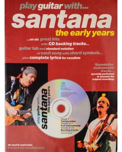 Play Guitar With Santana Early Years Guitar Tab BK/CD