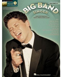 The Big Band Singer Pro Vocal Men's Edition Volume 47 BK/CD