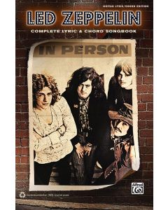 Led Zeppelin Complete Lyric And Chord Songbook