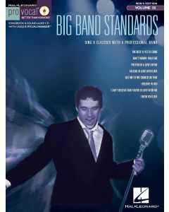 Big Band Standards Pro Vocal Men's Edition Volume 50 BK/CD