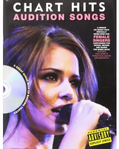 Audition Songs For Female Singers Chart Hits Bk/Cd