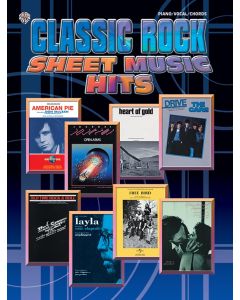 Classic Rock Sheet Music Hits PVG