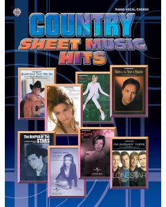 Country Sheet Music Hits PVG