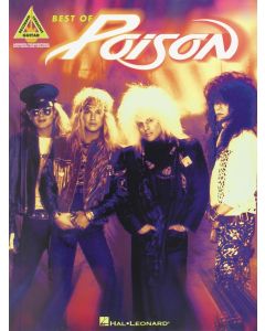 Best of Poison Guitar Recorded Versions Softcover Tab