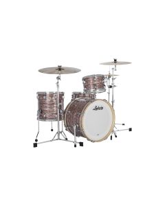 Ludwig Classic Maple Downbeat 20" Shell Pack (12T, 14FT, 20BD) in Pink Oyster