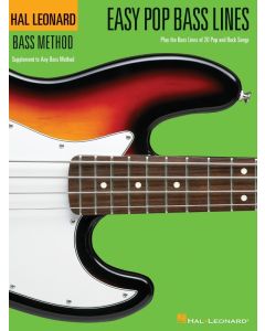 Easy Pop Bass Lines Book