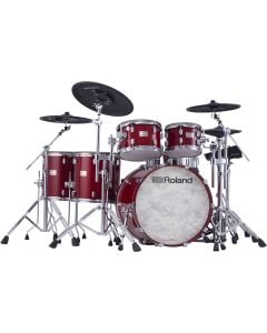 Roland VAD716 V-Drums Acoustic Design Kit in Gloss Cherry