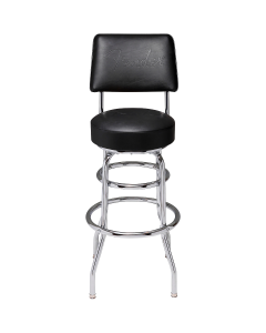 Fender Blackout Backrest Barstool, 30"