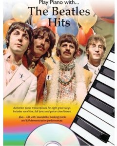 PLAY PIANO WITH THE BEATLES HITS BK/CD
