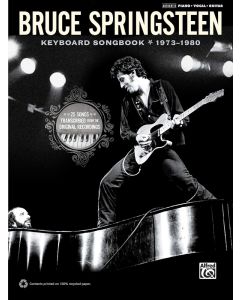 Bruce Springsteen Keyboard Songbook 1973-1980 PVG