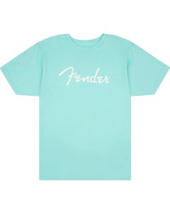 Fender® Spaghetti Logo T-Shirt, Daphne Blue, L