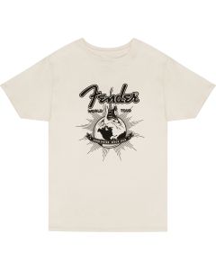 Fender® World Tour T-Shirt, Vintage White, XXL