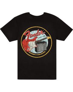 Fender® 1946 Guitars & Amplifiers T-Shirt, Vintage Black, L