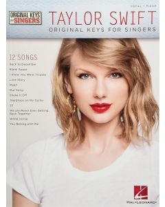 Taylor Swift Original Keys For Singers P/V