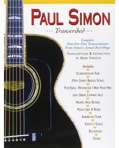 Paul Simon Transcribed Guitar Tab