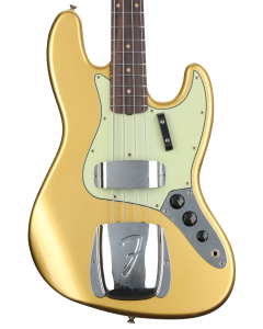 Fender Custom Shop 1963 Jazz Bass Journeyman Relic, Rosewood Fingerboard in Aged Aztec Gold