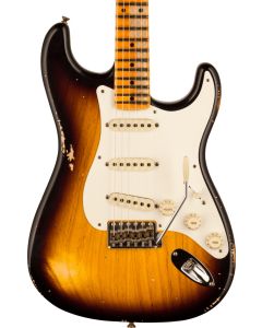 Fender Custom Shop 1957 Stratocaster Heavy Relic, 1-Piece Rift Sawn Maple Neck Fingerboard in Aged 2-Color Sunburst