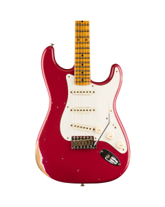Fender Custom Shop 1957 Stratocaster Relic Electric Guitar in Faded Aged Cimarron Red