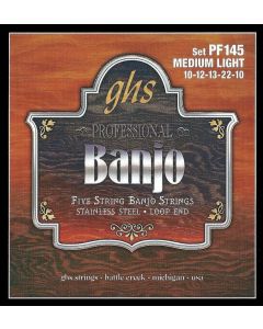 GHS PF145 (10-22/10) Banjo 5String
