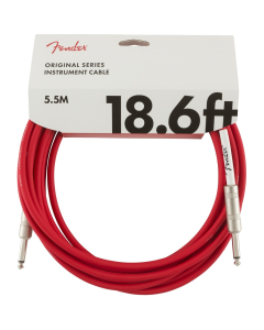 Fender Original Series Instrument 18.6 Feet Cables in Fiesta Red