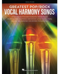 GREATEST POP/ROCK VOCAL HARMONY SONGS VOCAL/PIANO