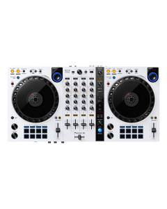 Pioneer DJ DDJ-FLX6-W 4-channel DJ controller for rekordbox and Serato DJ Pro (White)
