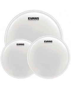 Evans UV1 Coated Fusion Pack (10", 12", 14") with 14" UV1 Coated Snare Batter 1