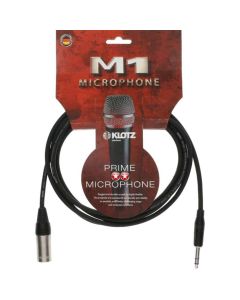 Klotz M1- 3m microphone cable - XLRM/TRS