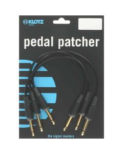 Klotz pedal patcher- 90cm patch cable x 3