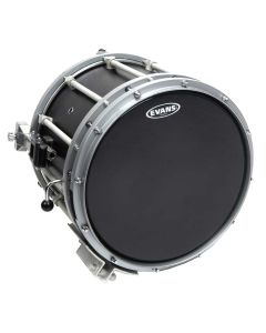Evans Hybrid-S Black Marching Snare Drum Head, 13 Inch