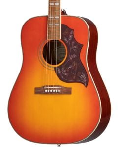 Epiphone Hummingbird Studio Acoustic Electric Guitar in Faded Cherry