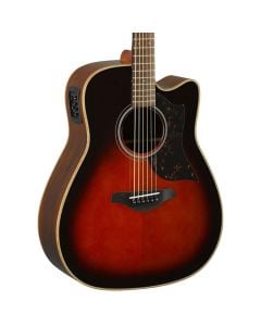 Yamaha A1R Acoustic Electric Guitar in Tobacco Brown Sunburst