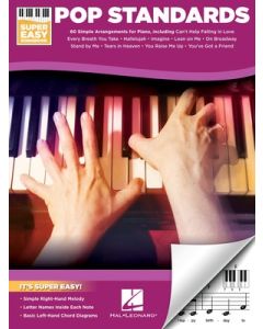 POP STANDARDS SUPER EASY SONGBOOK