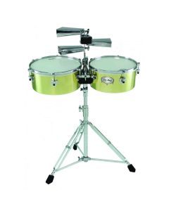 Gon Bops Percussion Alex Acuna Timbales w/Stand