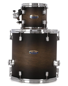 Pearl Decade Maple 2 Piece Shell Pack in Satin Black Burst