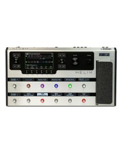 Line 6 Helix Floor Guitar Multi Effects Processor Limited Edition Platinum | $300 Cashback Offer (Via Redemption)