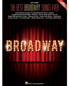 THE BEST BROADWAY SONGS EVER EASY PIANO 4TH EDITION