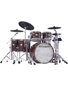 Roland VAD716 V-Drums Acoustic Design Kit in Satin Walnut