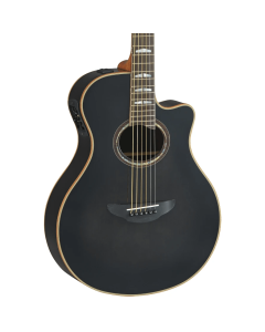 Yamaha APX1200II Acoustic Electric Guitar in Translucent Black