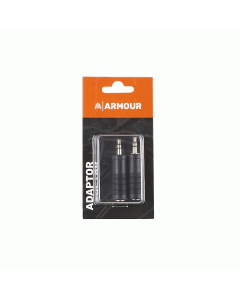 Armour ADAP1 1/4" To 1/8" Stereo Adaptor 2 Pieces