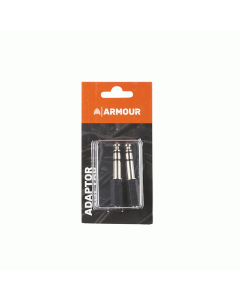 Armour ADAP2 1/8" To 1/4" Stereo Adaptor 2 Pieces