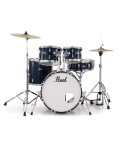 Pearl Roadshow 5 Piece Fusion Drum Kit in Royal Blue Metallic