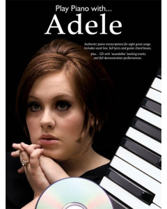 Play Piano With Adele BK/CD